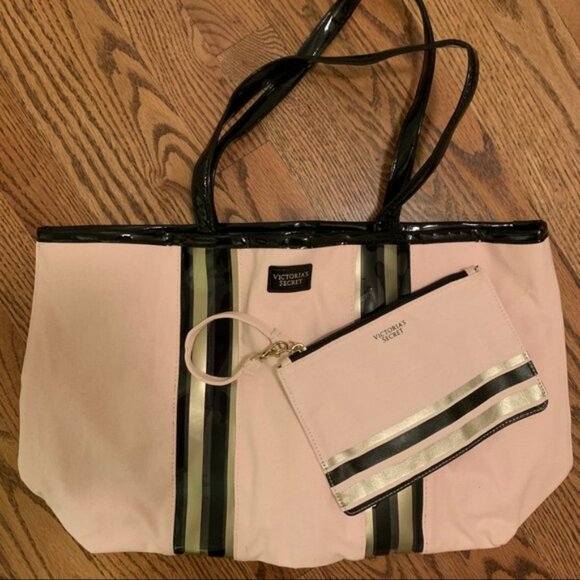 Victoria Secret Tote & Wristlet - Picture 2 of 3